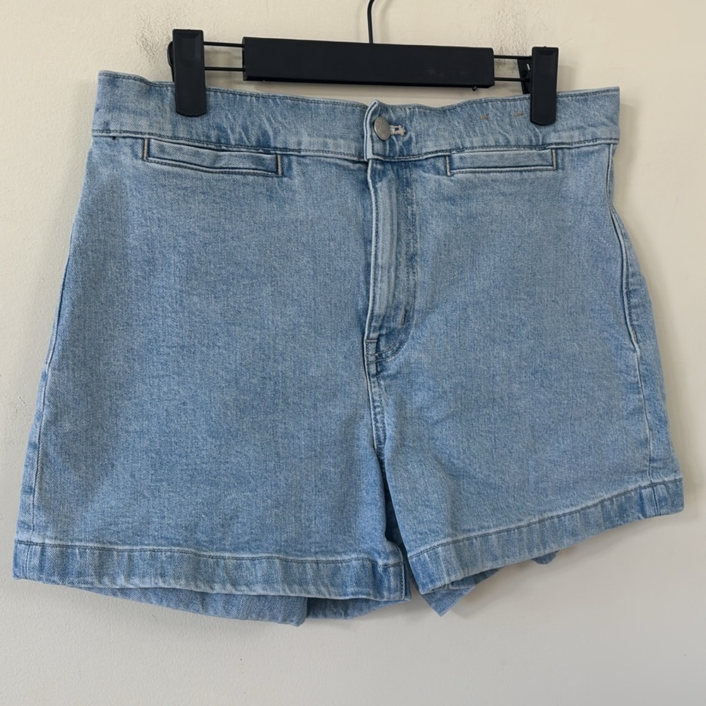 Madewell The Denim Emmett Short Patch Pocket Edition Kieran Wash Size 28 - Picture 4 of 11